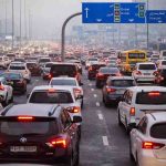 Dubai Sharjah road traffic congestion during peak hours
