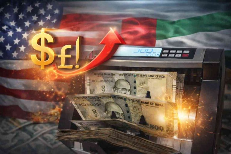 RBI intervention lifts rupee against dollar and dirham