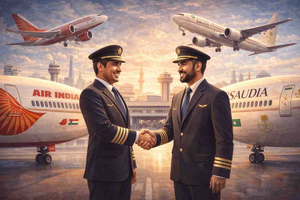 Air India Saudia codeshare agreement improving travel between India and Saudi Arabia